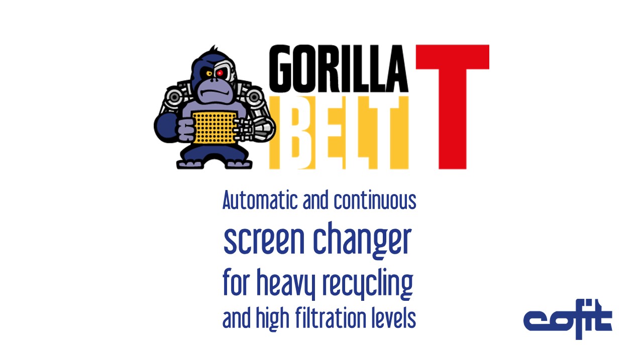 Gorillabelt T screen changer - Cofit