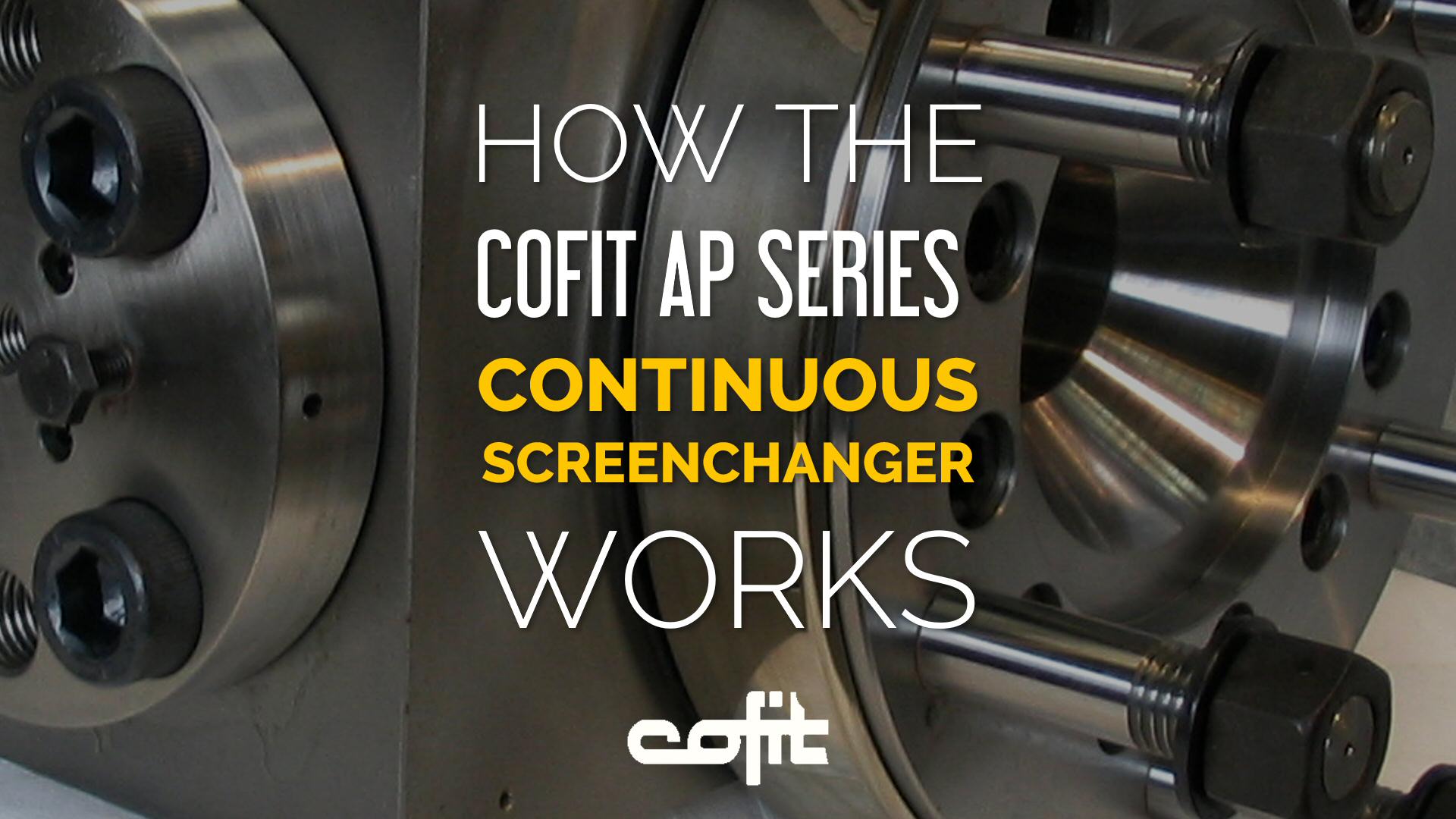 How a continuous screen changer works
