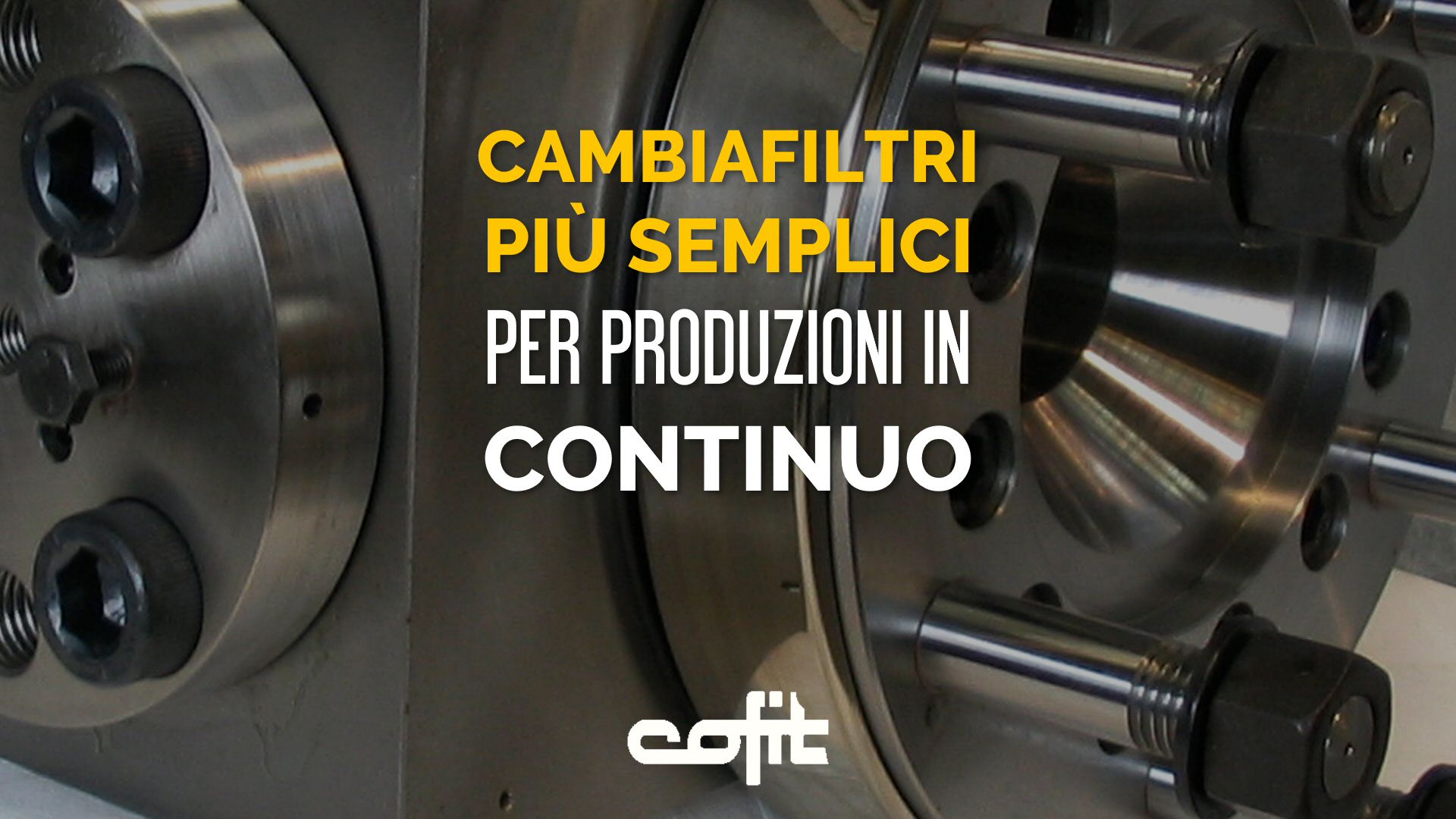 Cambiafiltri senza motore, né parti idrauliche né pneumatiche