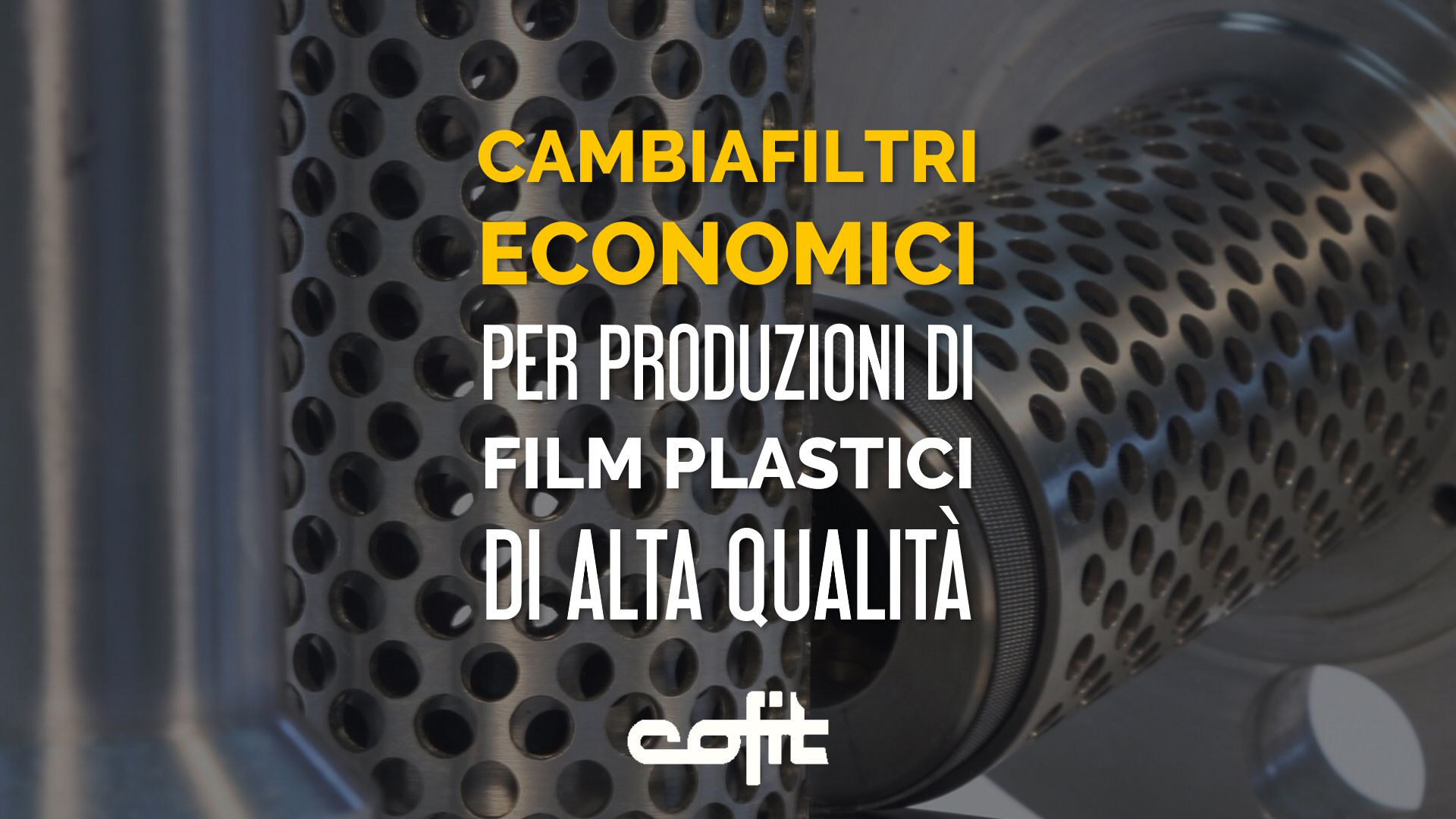 Cambiafiltri economici continui per film di alta qualità