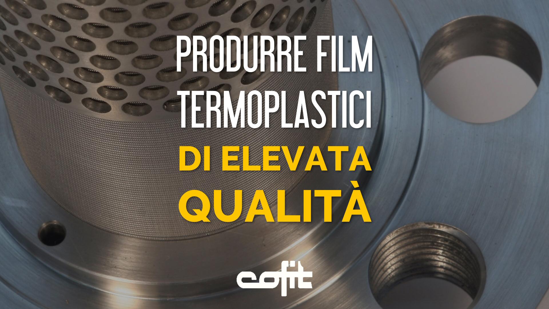 Produrre film termoplastici di alta qualità: il cambiafiltro